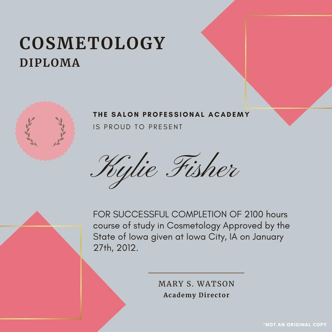 Placeholder-Hair-Stylist-Diploma-for-Color-With-Kylie